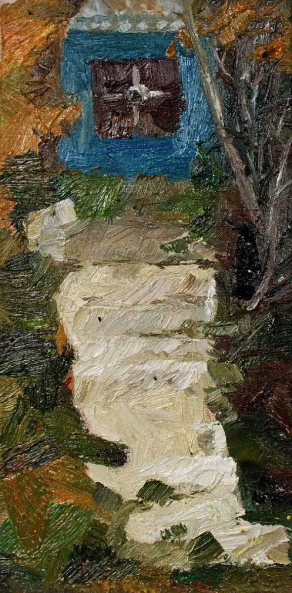 "Пленэр. Пленэр в Молдове" by Ниcолае Cасиан, масло / холст