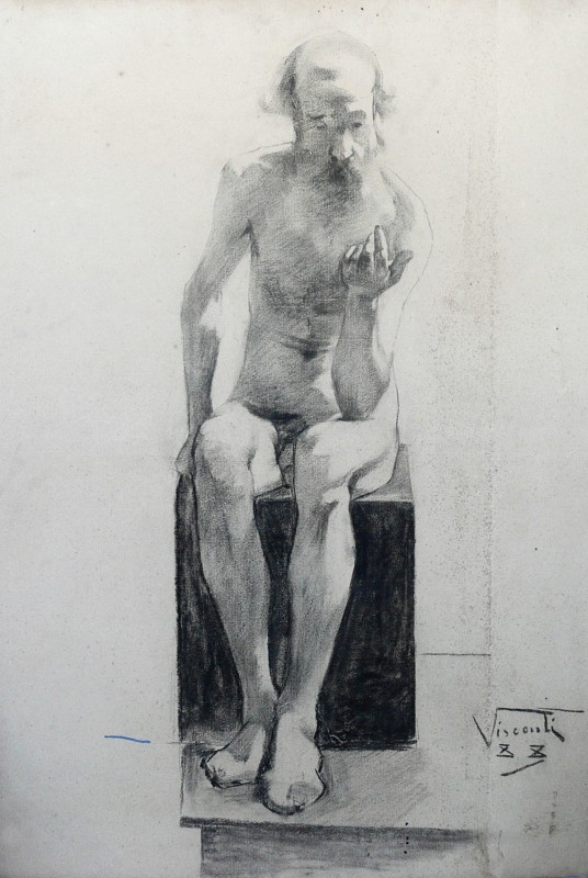 "Desen. Nud" by Eliseu Visconti