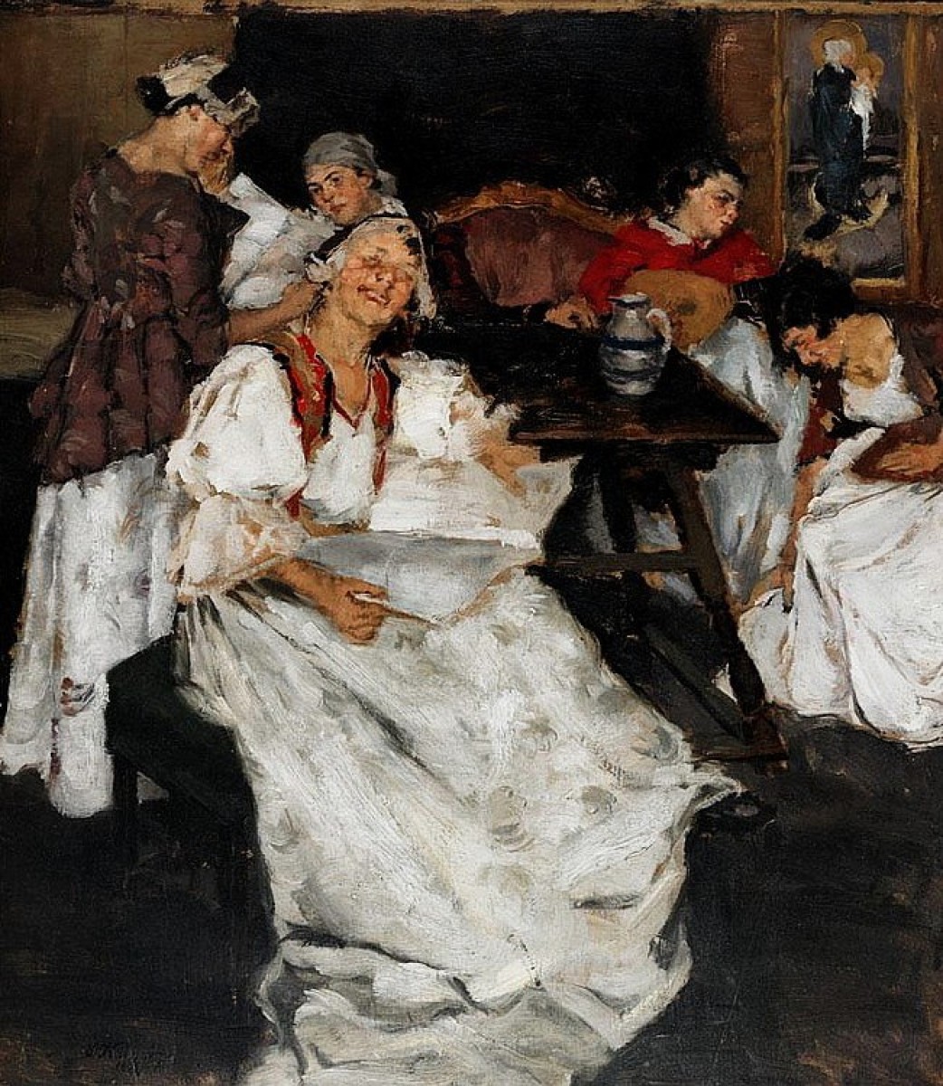 "Painting. People" by Peter Kálmán