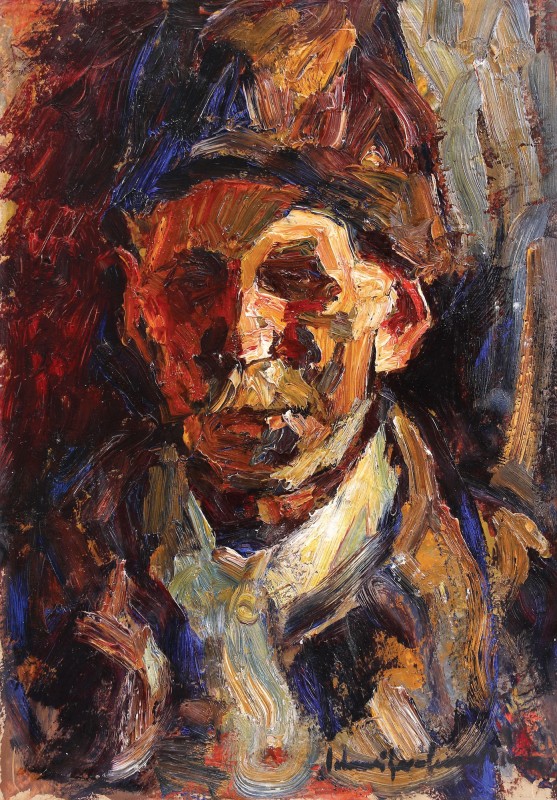 "Painting. Portrait" by Rudolf Schweitzer-Cumpăna