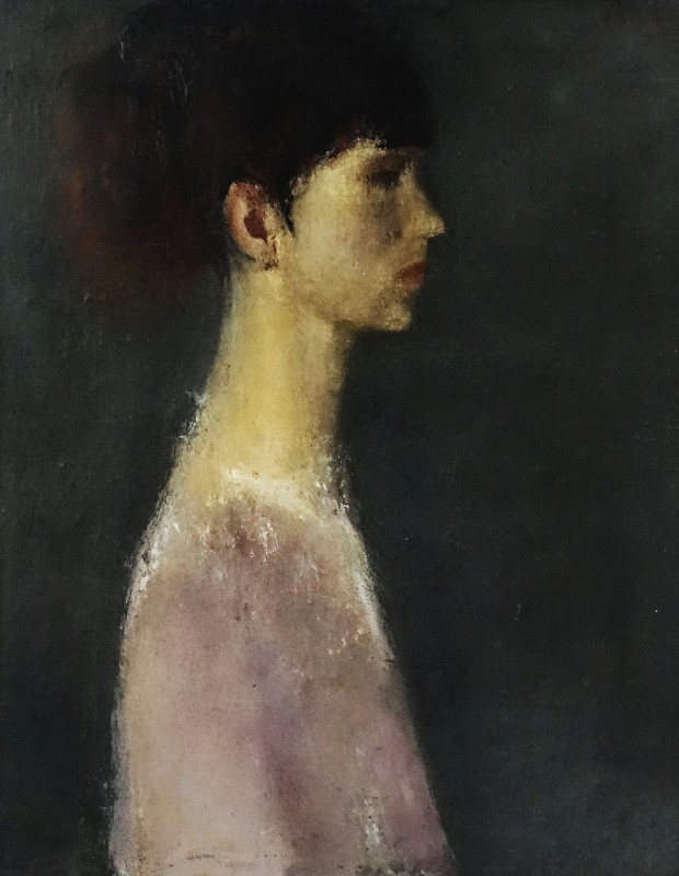 "Pictură. Portret" by Corneliu Baba