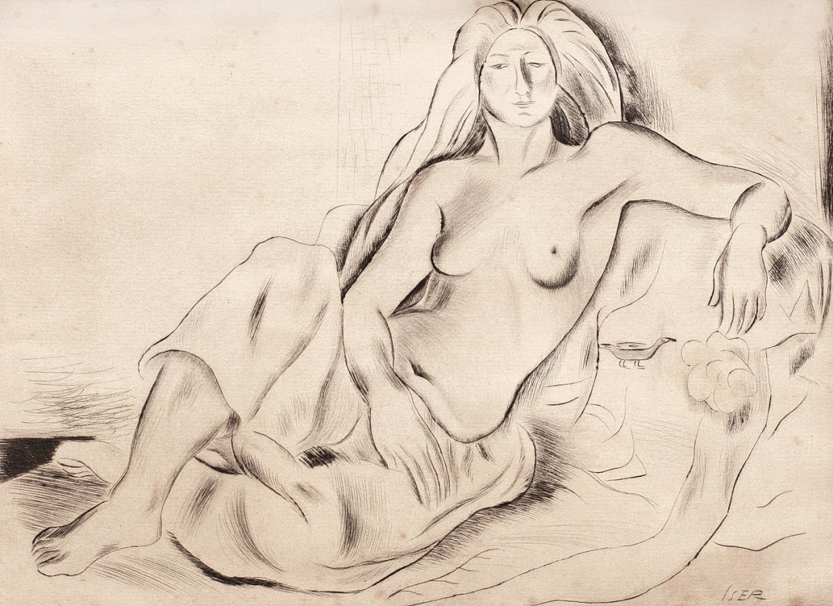 "Desen. Nud" by Iosif Iser