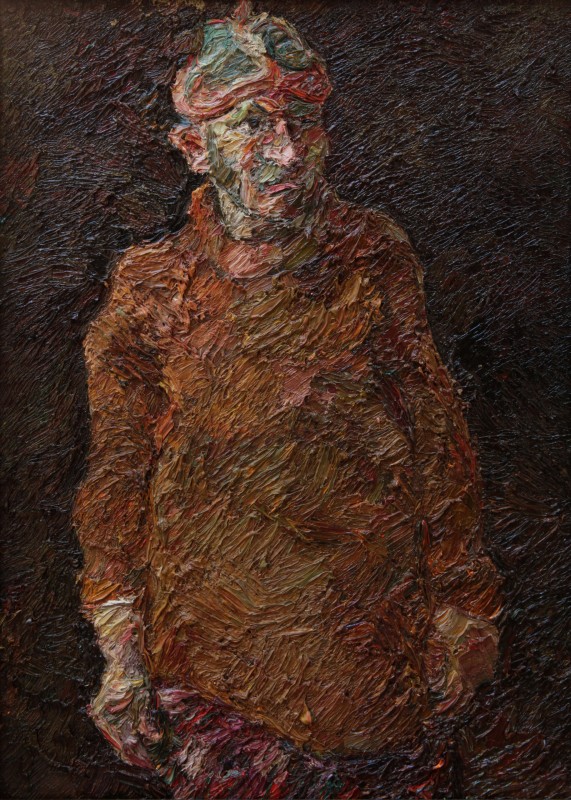 "Painting. Figure. Long term" by Olga Ilieș, 600x450mm, oil on canvas