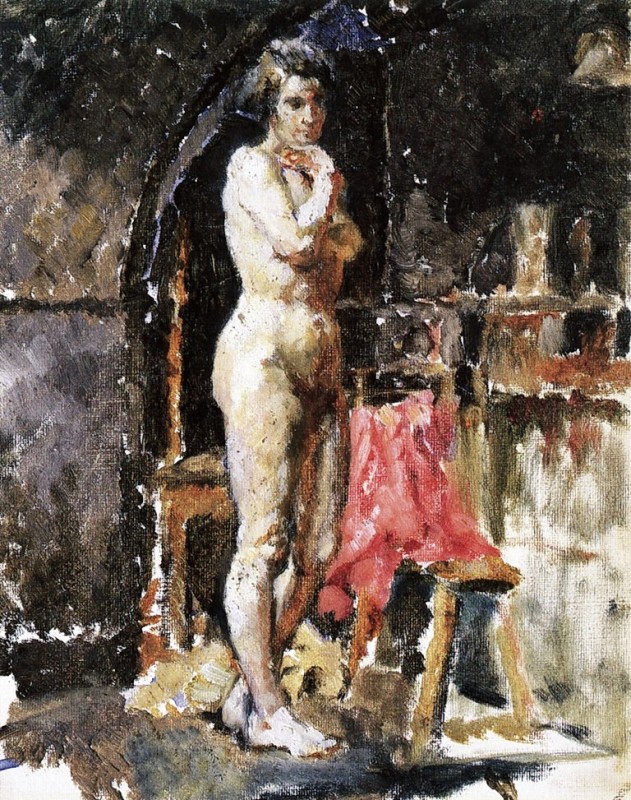 "Painting. Nude" by Mainie Jellett (Mainie Harriet Jellett)