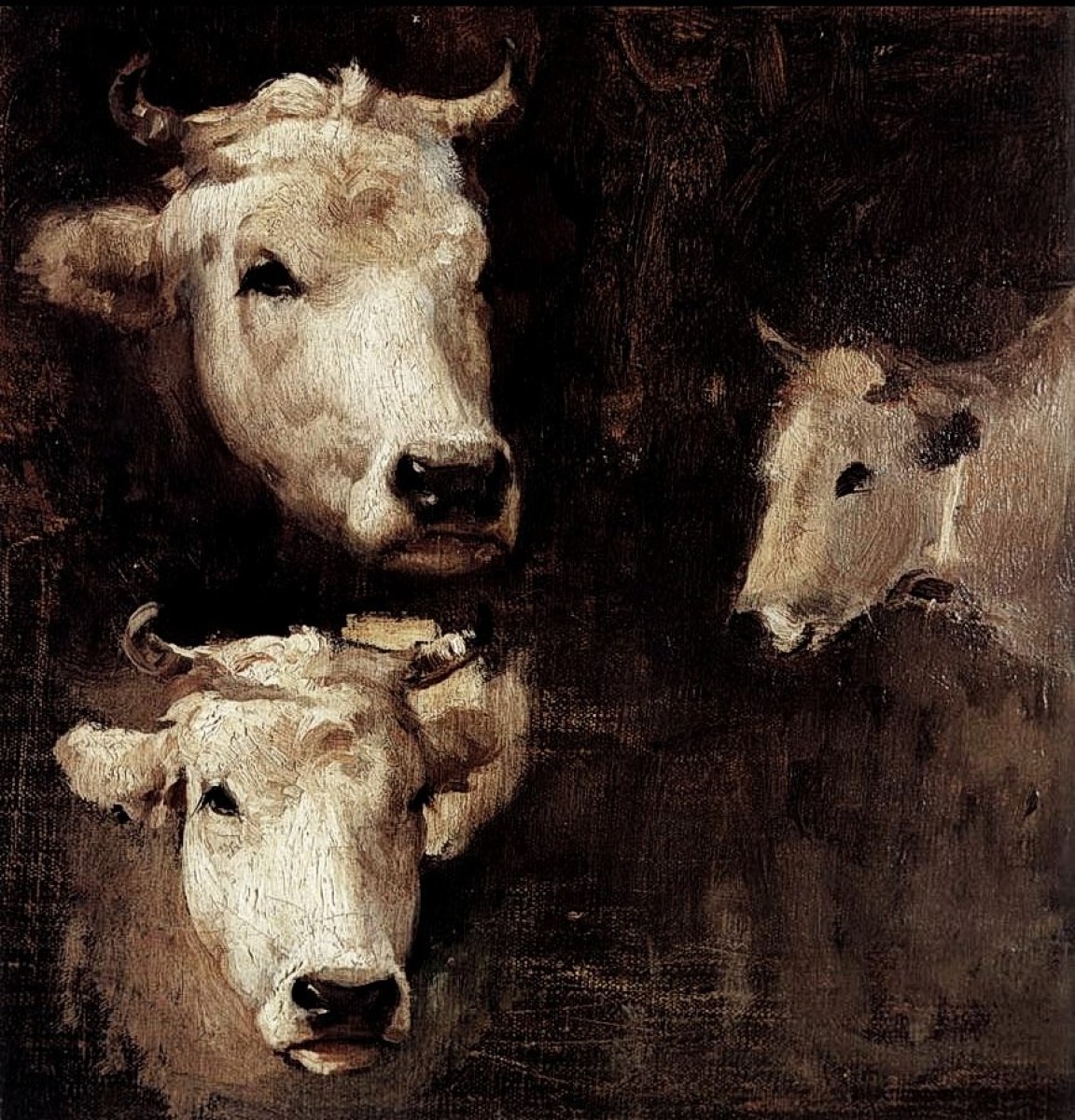 "Pictură. Animale" by Nicolae Grigorescu