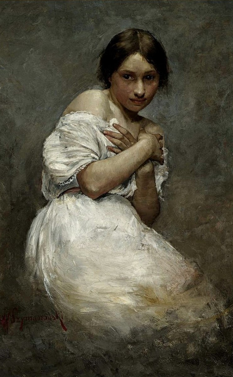 "Painting. Figure" by Wacław Szymanowski