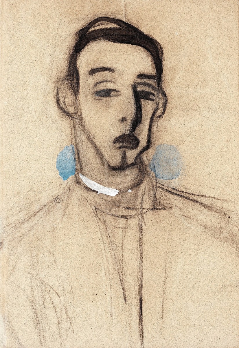 "Drawing. Portrait" by Helene Schjerfbeck