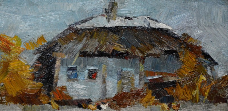 "Живопись. Пленэр. Продолжительный" by Наталиа Фостиcа, 200x400mm, масло / холст