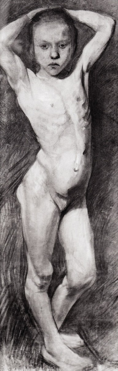 "Drawing. Nude. Figure" by Paula Modersohn-Becker