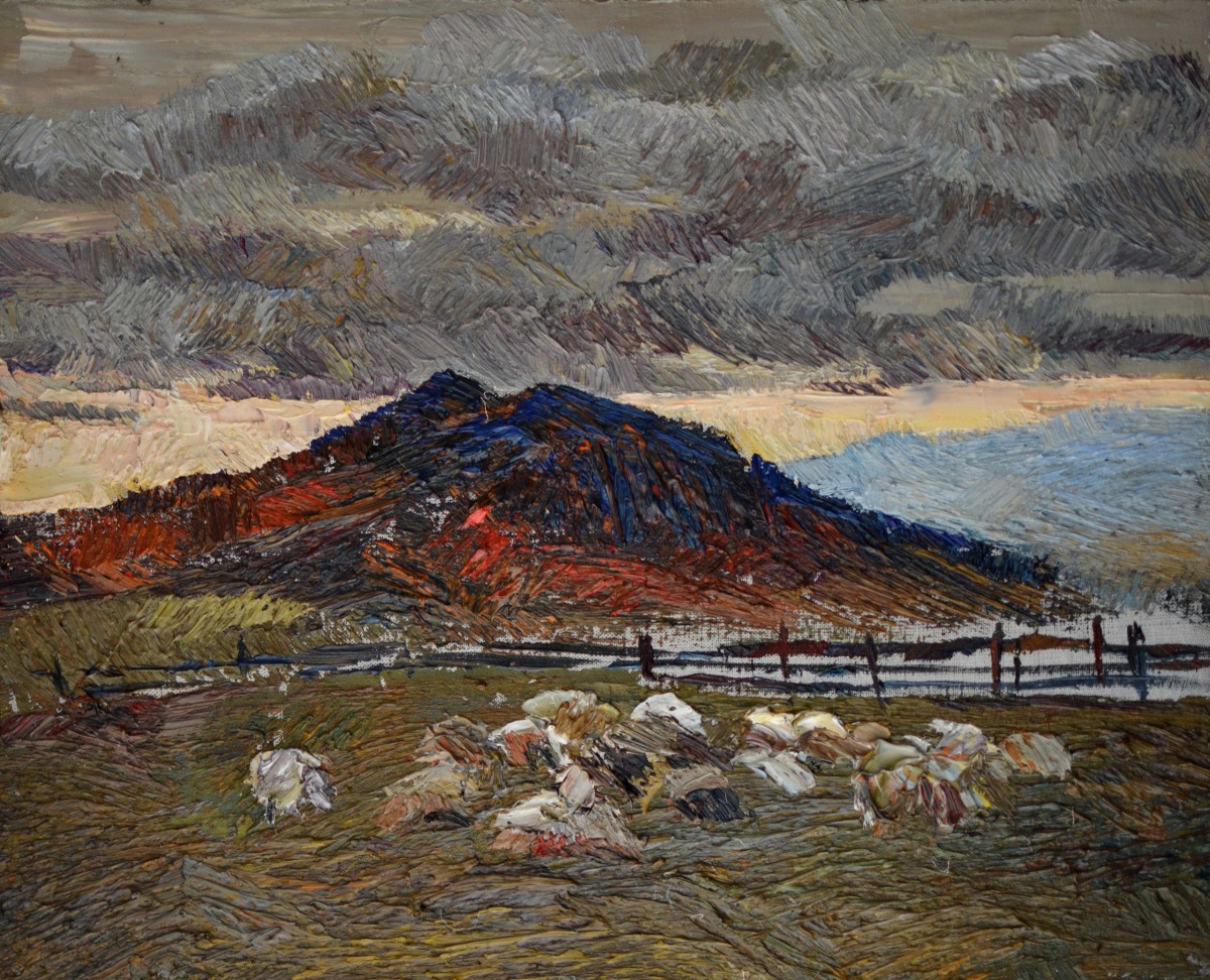 "Painting. Landscape. Pleinair. Long term" by Vlada Cibuc, 420x520mm, oil on canvas