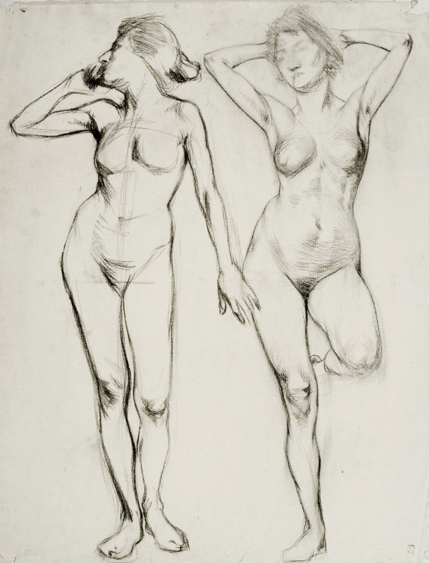 "Desen. Nud" by Dmitry Nikolaevich Kardovsky