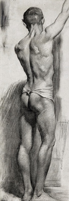 "Drawing. Nude" by Hugh Ramsay
