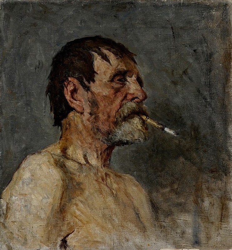 "Pictură. Portret" by Dmitry Kapitonovich Tegin