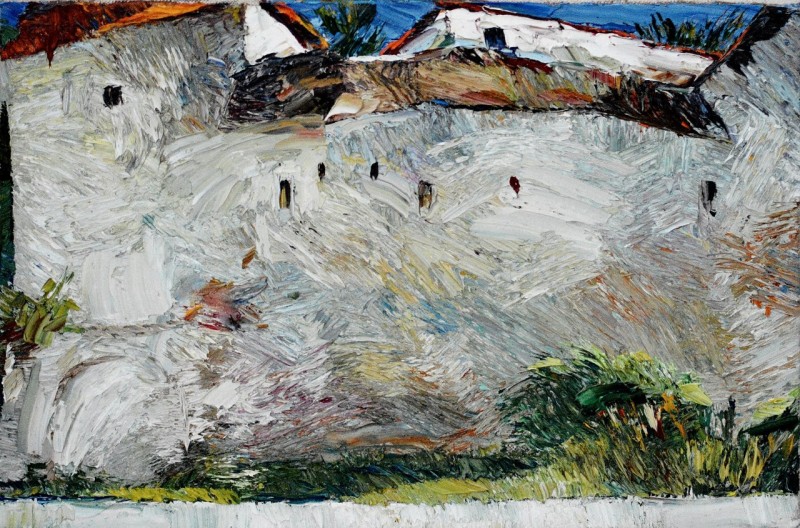 "Studiu. Cetate" by Veaceslav Uzun, 2015, ulei pe pânză