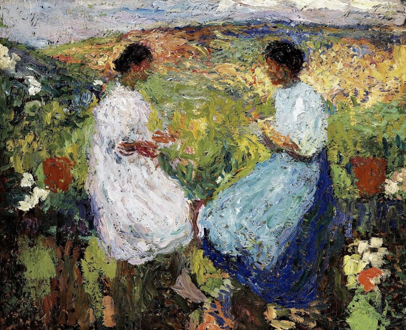 "Pictură. Oameni" by Henri-Jean Guillaume Martin