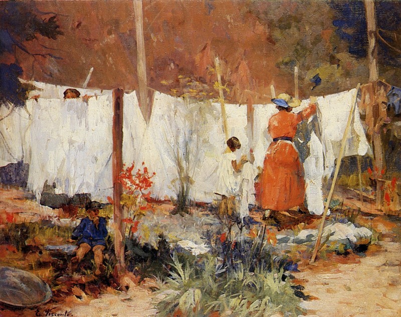 "Compoziție" by Eliseu Visconti