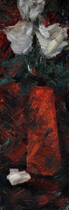 "Studiu. Natură statică cu flori" by Андреи Гори, 2013, масло / холст