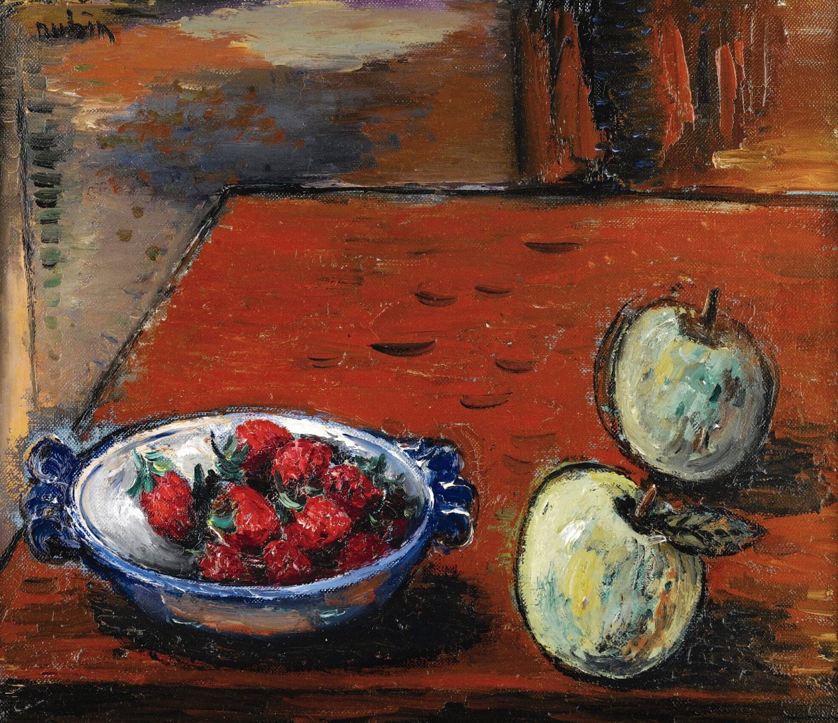 "Painting. Still life" by Reuven Rubin