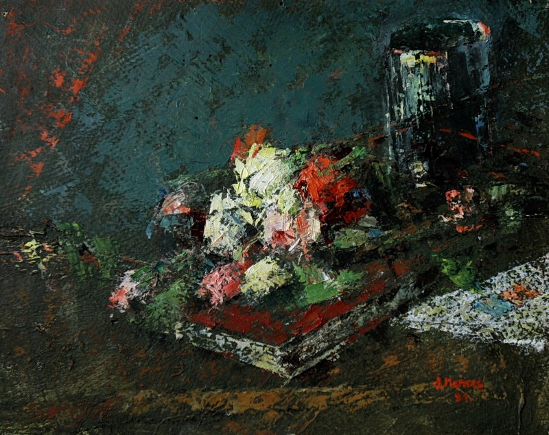 "Pictură. Natură statică" by Sabin Nemes