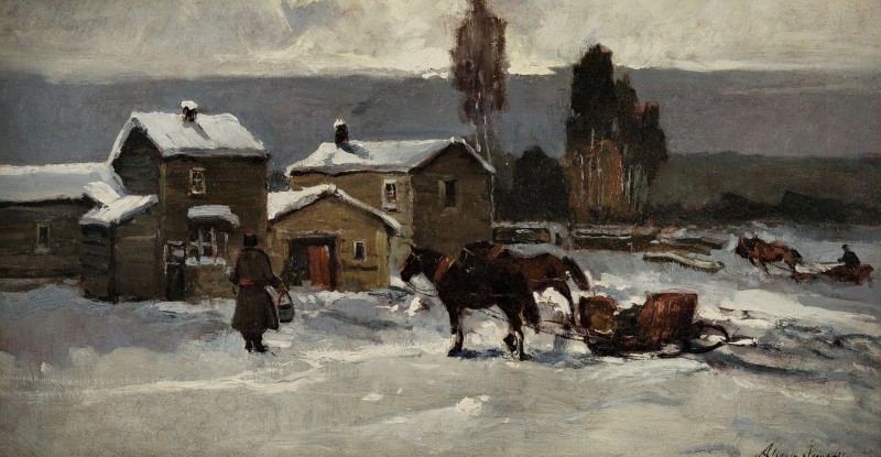 "Painting. Rural" by Alessio Issupoff