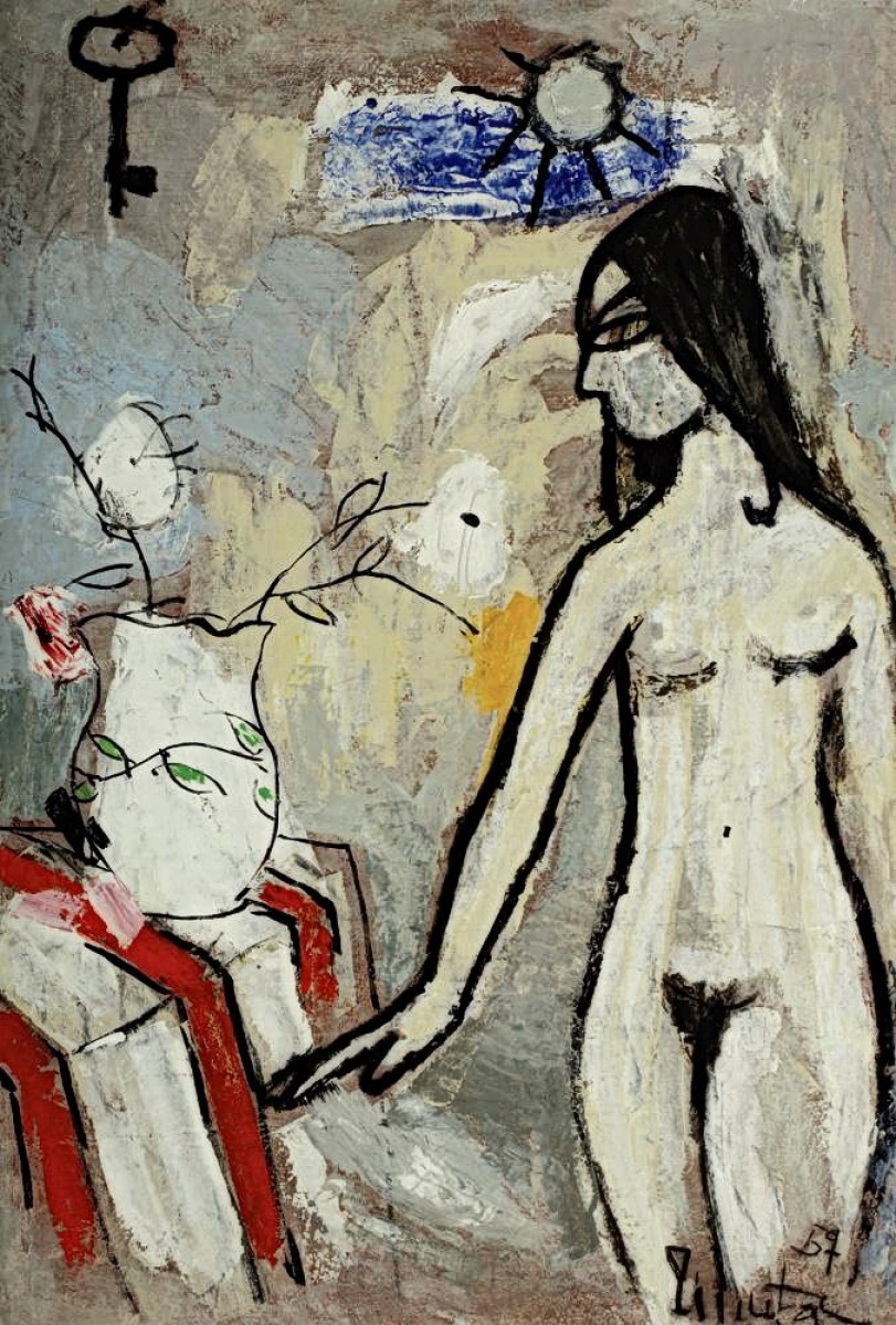 "Painting. Nude" by Constantin Piliuţă