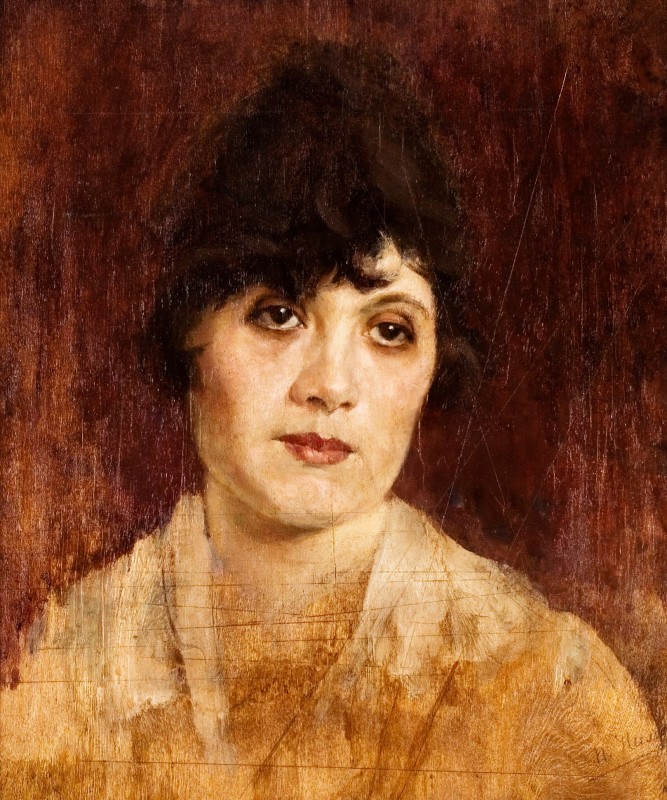 "Painting. Portrait" by Pyotr Alexandrovich Nilus