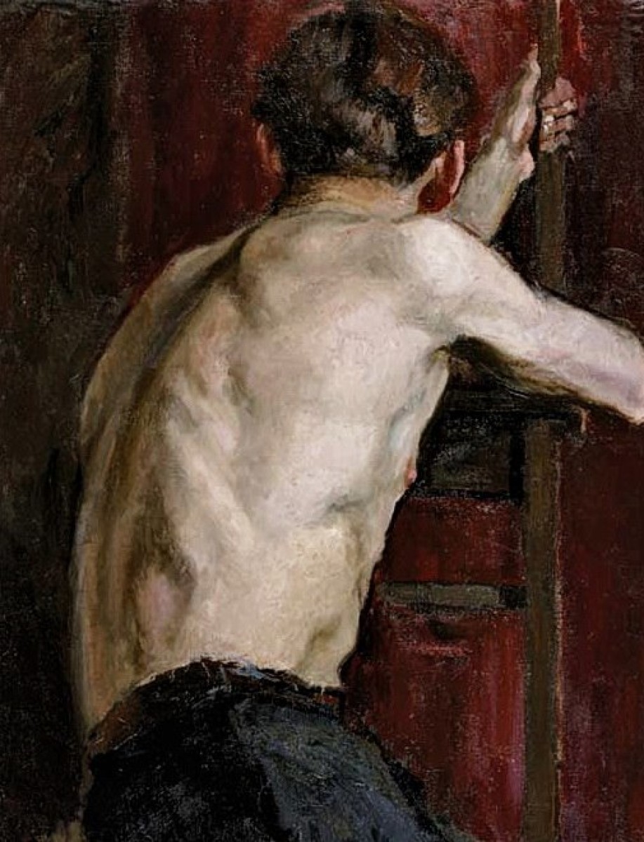 "Pictură. Figură / semifigură" by Vladimir Fedorovich Stozharov