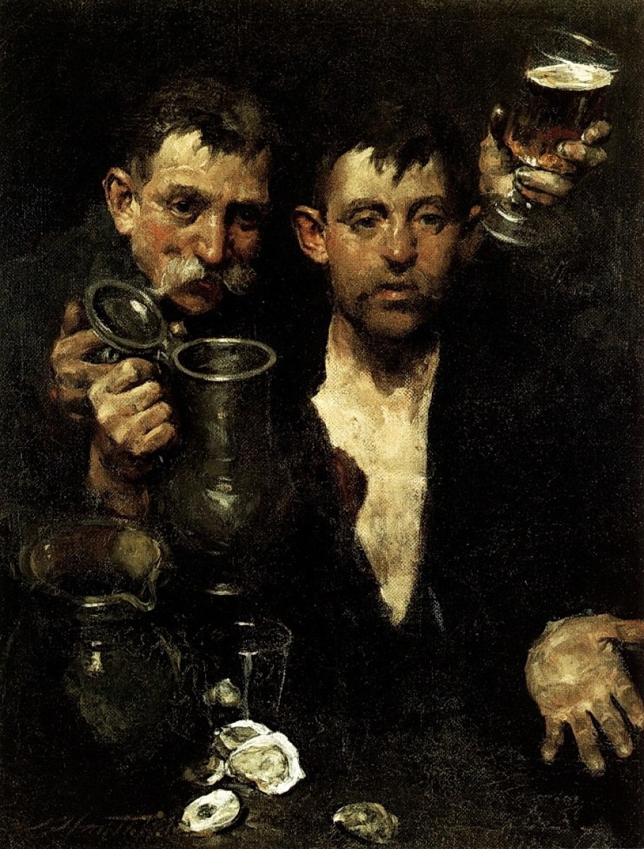 "Composition. People" by Charles Webster Hawthorne