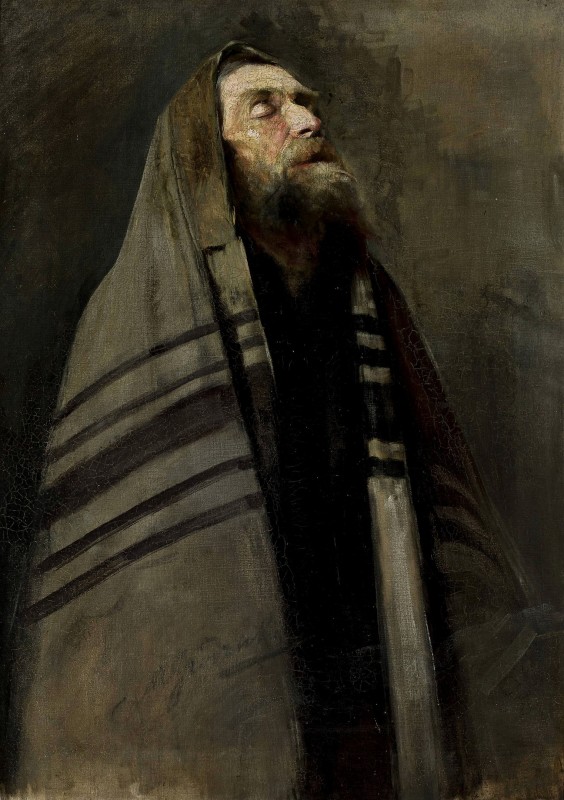 "Painting. Portrait" by Aleksander Grodzicki