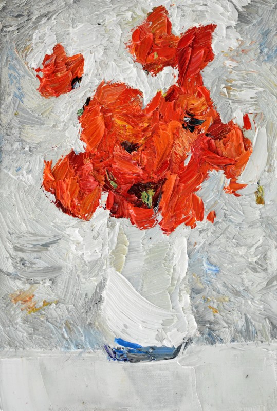 "Painting. Pleinair. Long term" by Maria Manchevici, 400x250mm, oil on canvas