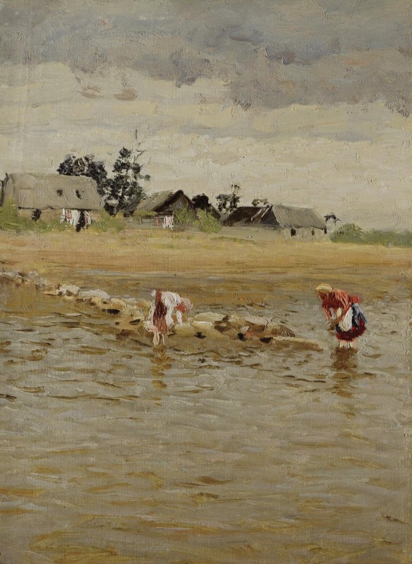"Живопись. Морской пейзаж" by Николаи Никанорович Дубовскои