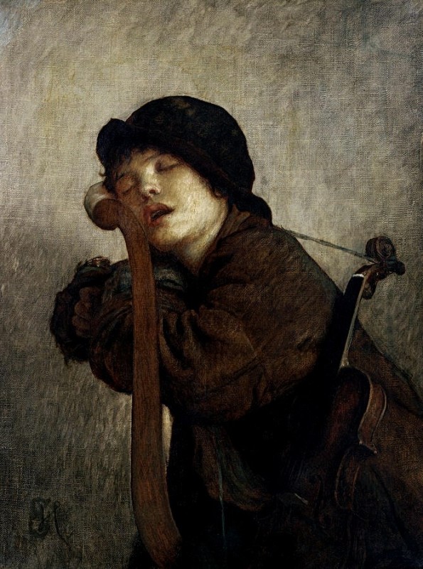 "Pictură. Figură / semifigură" by Hugh Ramsay