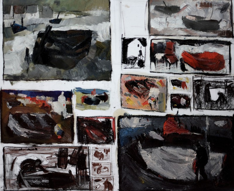 "Compoziție. Test" by Doina Mîndrean, 2016