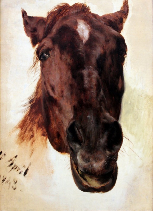 "Painting. Animals" by Adolph von Menzel