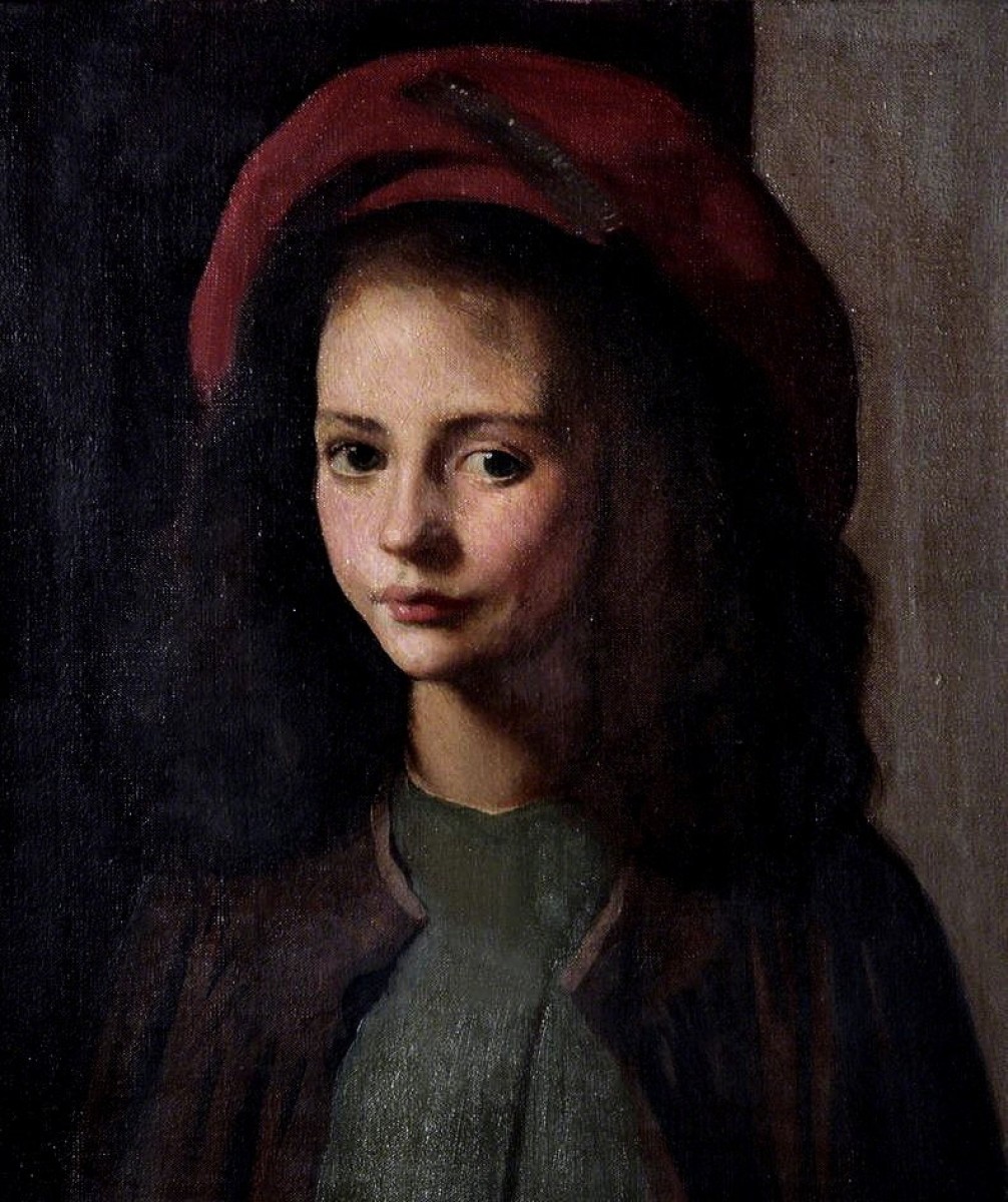 "Pictură. Portret" by George Clausen
