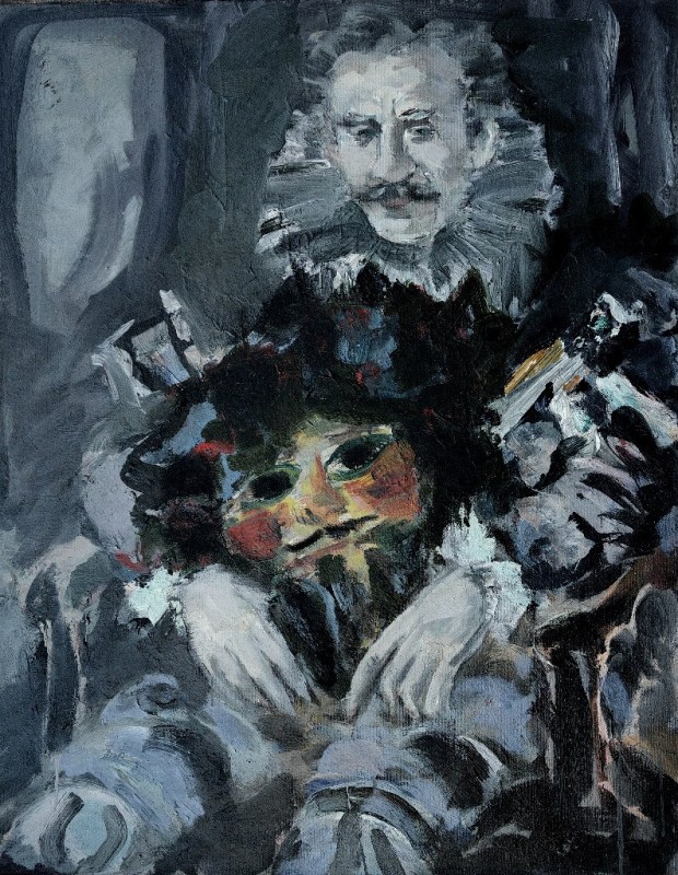 "Composition. Figure" by Dumitru Peicev