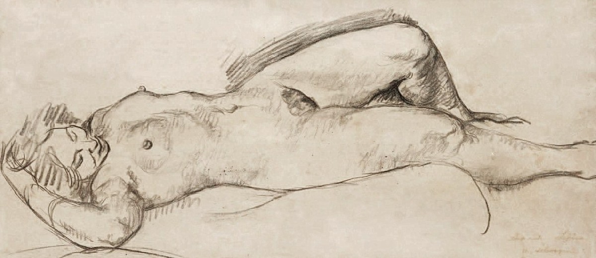 "Drawing. Nude" by Henri Lebasque