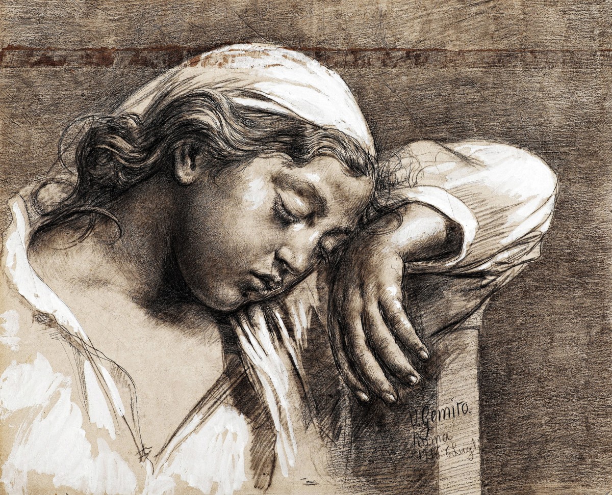"Drawing. Figure" by Vincenzo Gemito