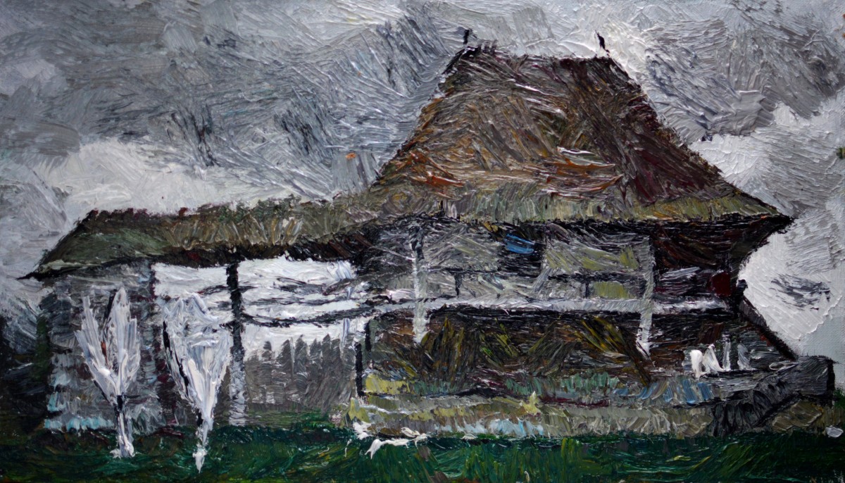 "Painting. Pleinair. Long term" by Dumitrița Znaida, 300x520mm, oil on canvas