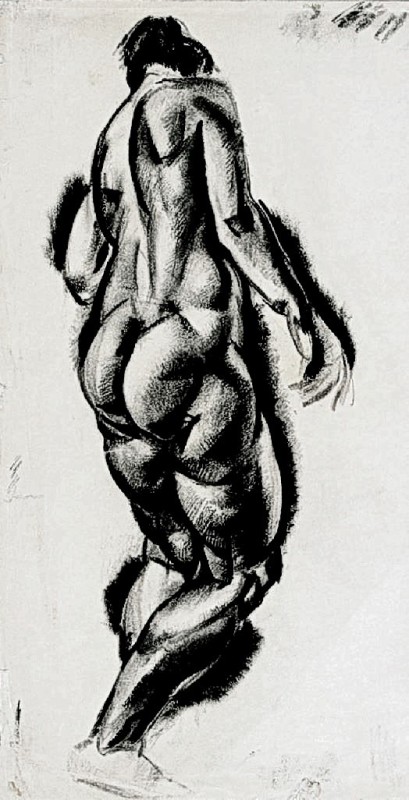"Nude" by Aba-Novák Vilmos