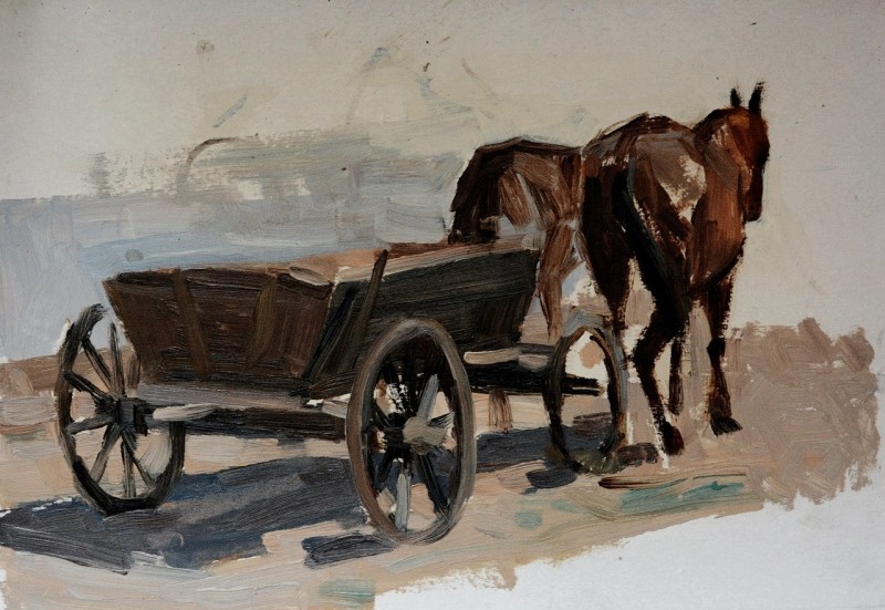 "Painting. Landscape" by Alexandru Ivonin