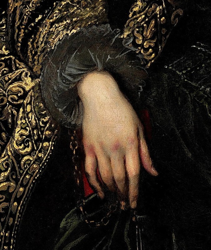 "Painting. Gypsum, head, hands, feet" by Anthony van Dyck