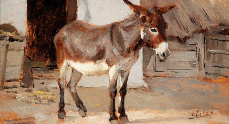 "Painting. Animals" by Aladár Edvi Illés