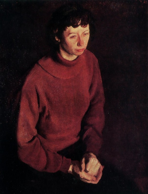 "Painting. Figure" by Corneliu Baba