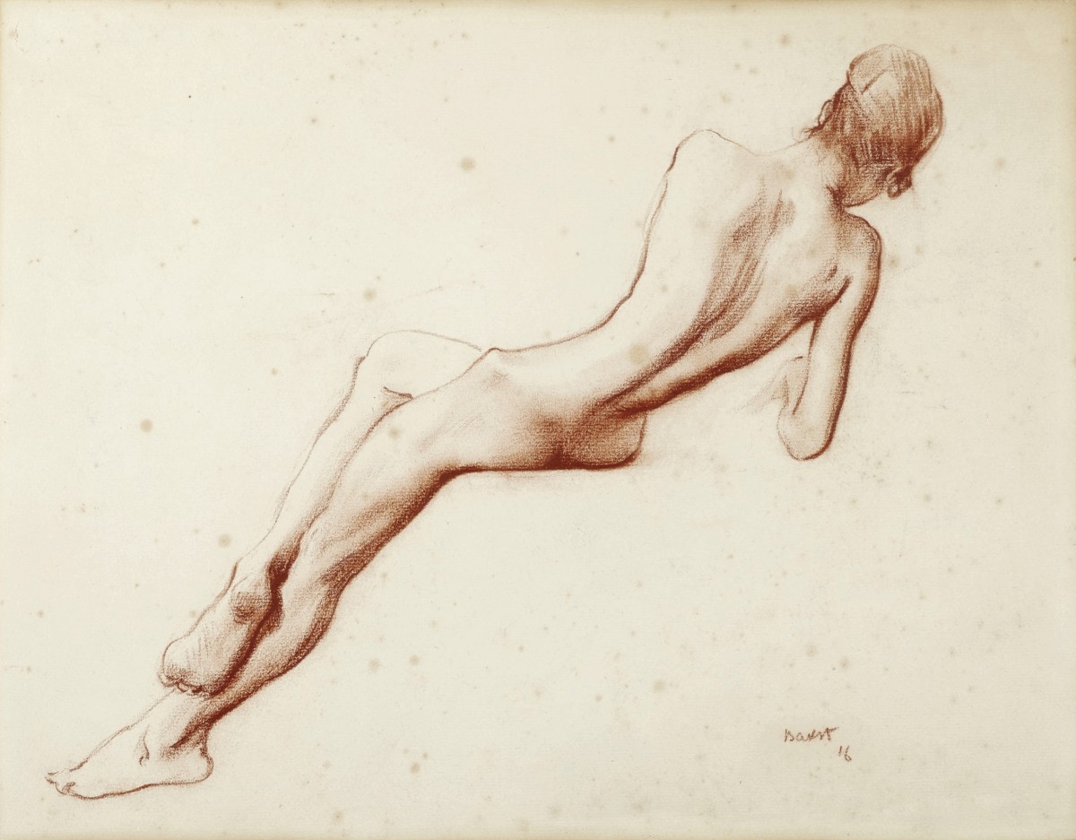 "Desen. Nud" by Léon Bakst