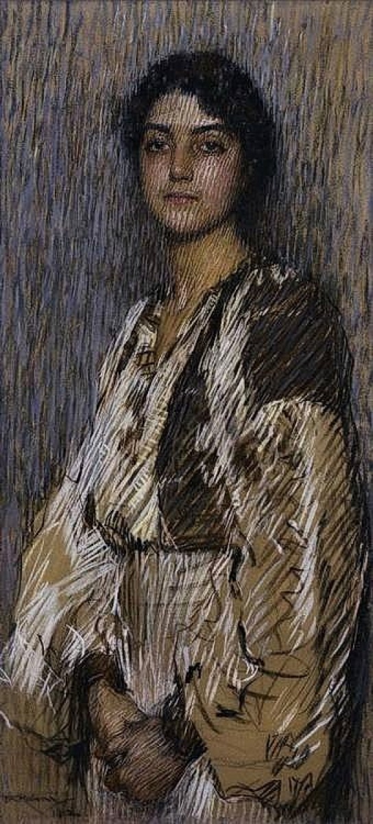 "Painting. Figure" by Florence Aline Rodway