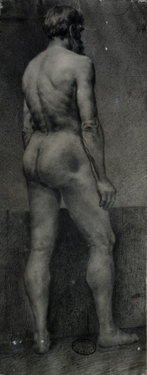 "Drawing. Nude" by Eugenia Maleșevschi