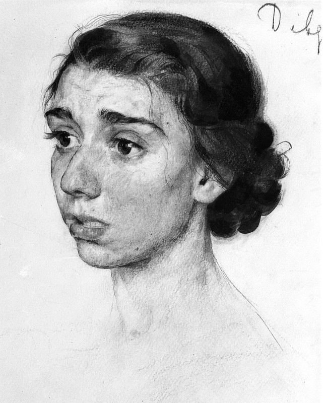 "Рисунок. Портрет" by Микхаил Микхаилович Девиатов