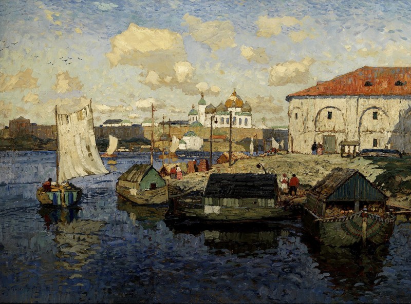 "Composition" by Konstantin Ivanovich Gorbatov