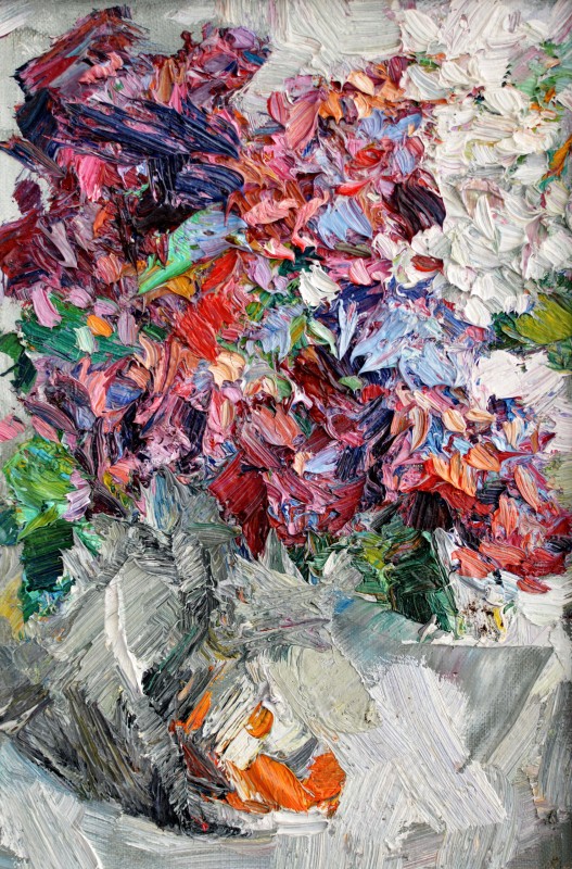 "Painting. Pleinair. Long term" by Nina Apostol, 400x250mm, oil on canvas